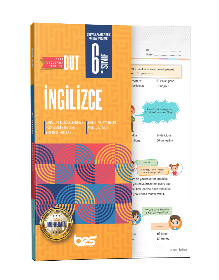 BES DUT 06.SINIF UYGULAMA TESTİ İNGİLİZCE- 2025-26